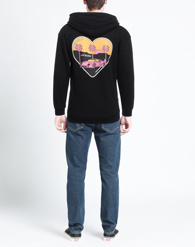 Livincool Man Sweatshirt Black Size L Cotton