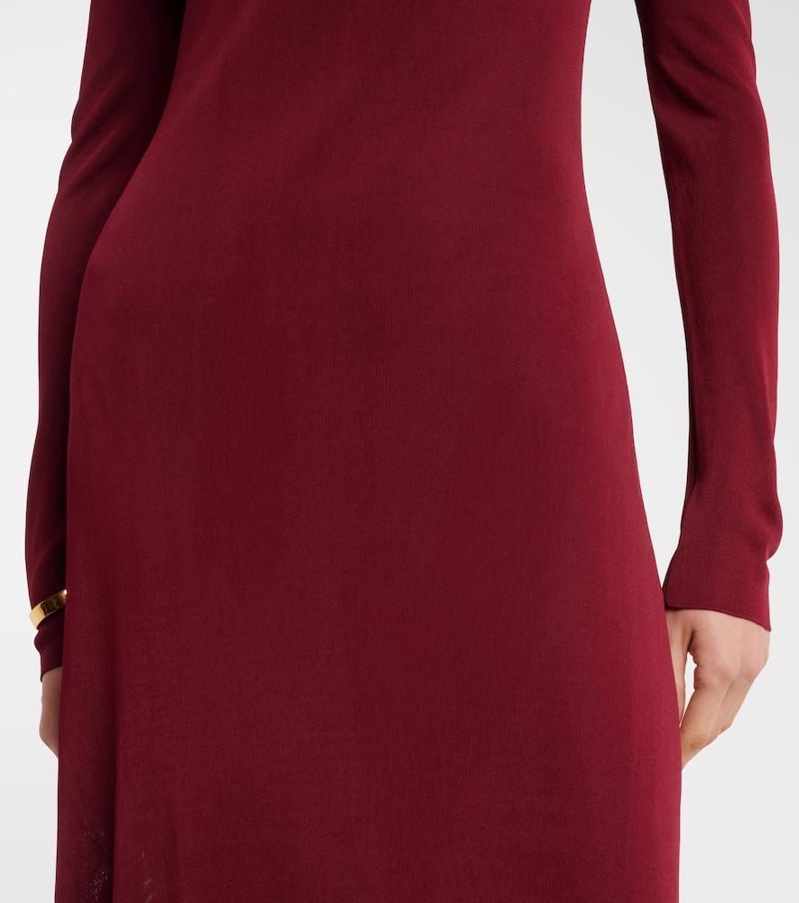 Jersey maxi dress