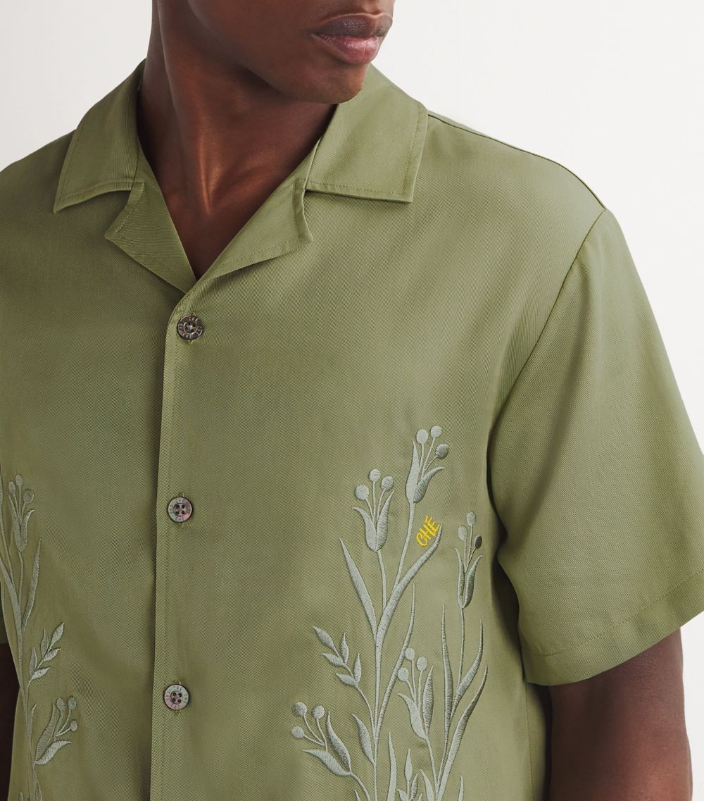 Embroidered Cedar Shirt