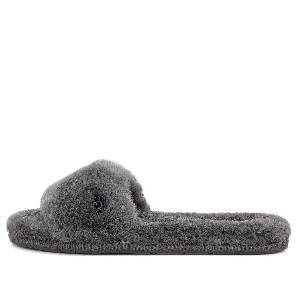 (WMNS) Fluff Slide II 'Charcoal'
