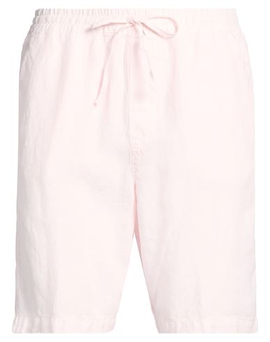 Man Shorts & Bermuda Shorts Light pink Size 34 Linen