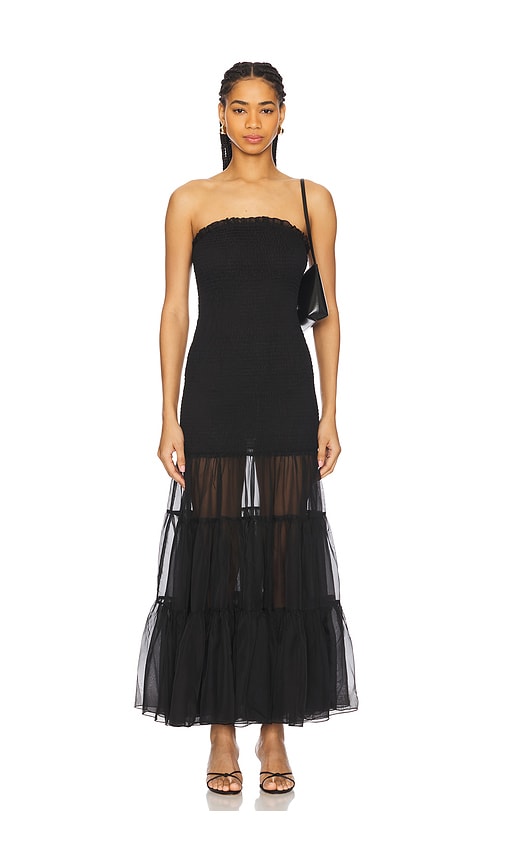 Bardot x REVOLVE Azura Strapless Dress in Fuchsia. - 2 also