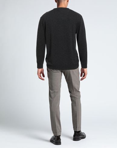 Man Sweater Charcoal Size 46 Virgin Wool, Cashmere