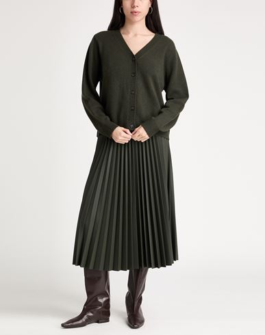 Woman Cardigan Dark green Size 6 Cashmere