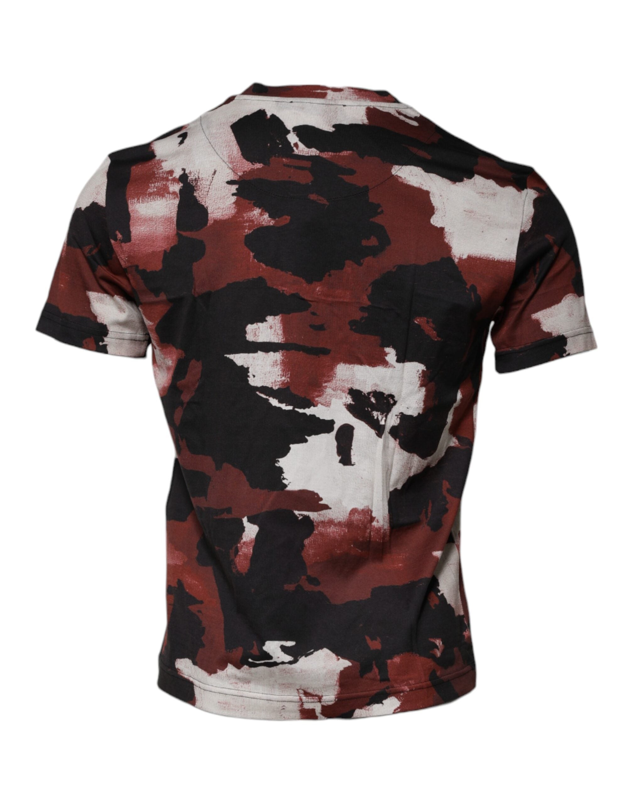 Camouflage Cotton T-Shirt — Multicolor