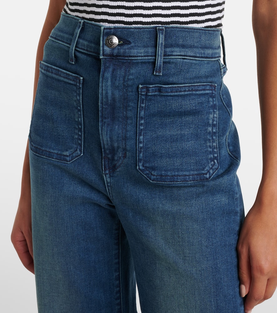 Veronica Beard Crosbie high-rise flared jeans