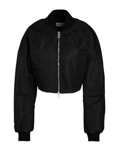 Woman Jacket Black Size 8 Polyamide