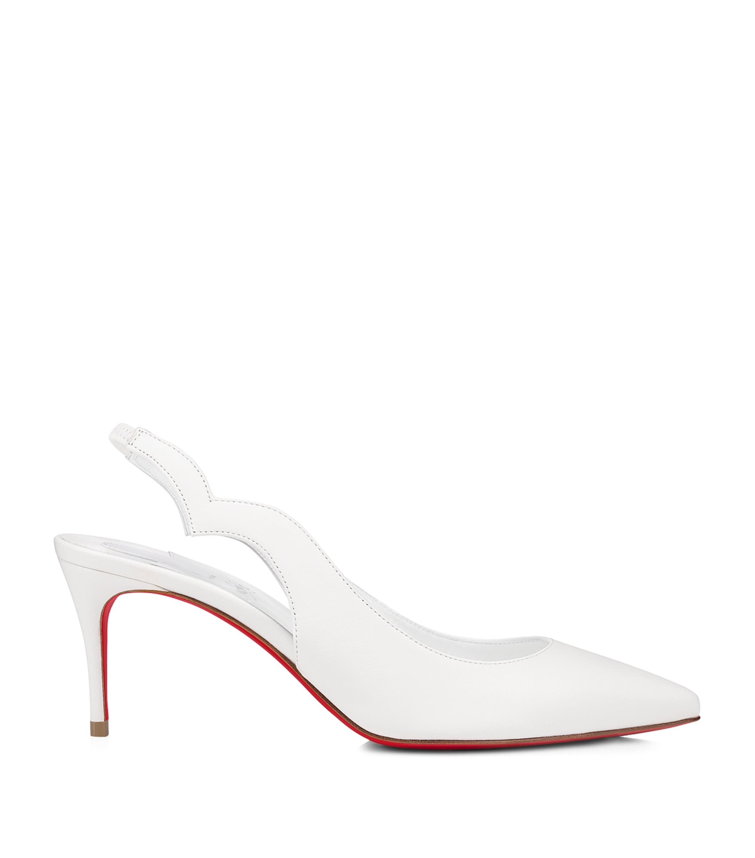 Hot Chick Nappa Slingback Pumps 70