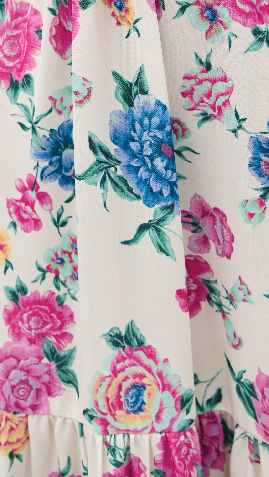 Gabi Midi Dress Rosewood Print