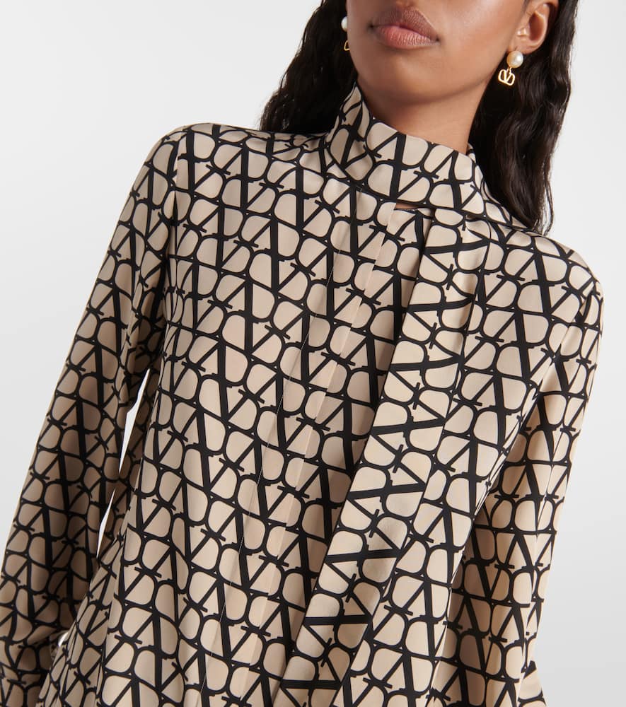 Toile Iconographe silk crêpe de chine blouse