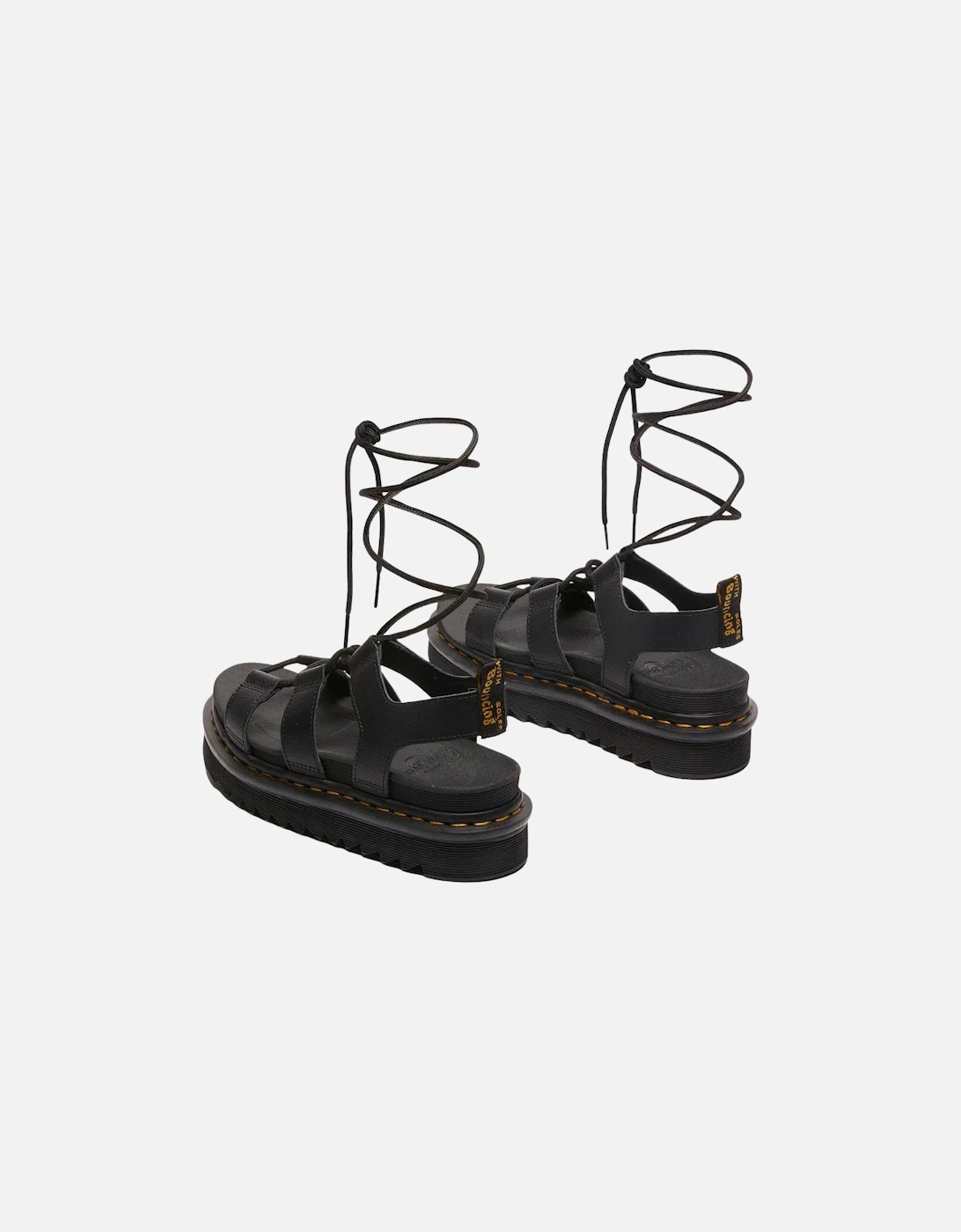 Dr Martens Women's Nartilla Sandal Athena - Black - Size: 4