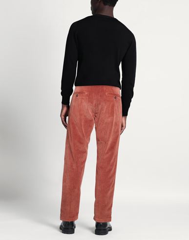 Man Pants Copper Size 40 Cotton, Lyocell, Elastane