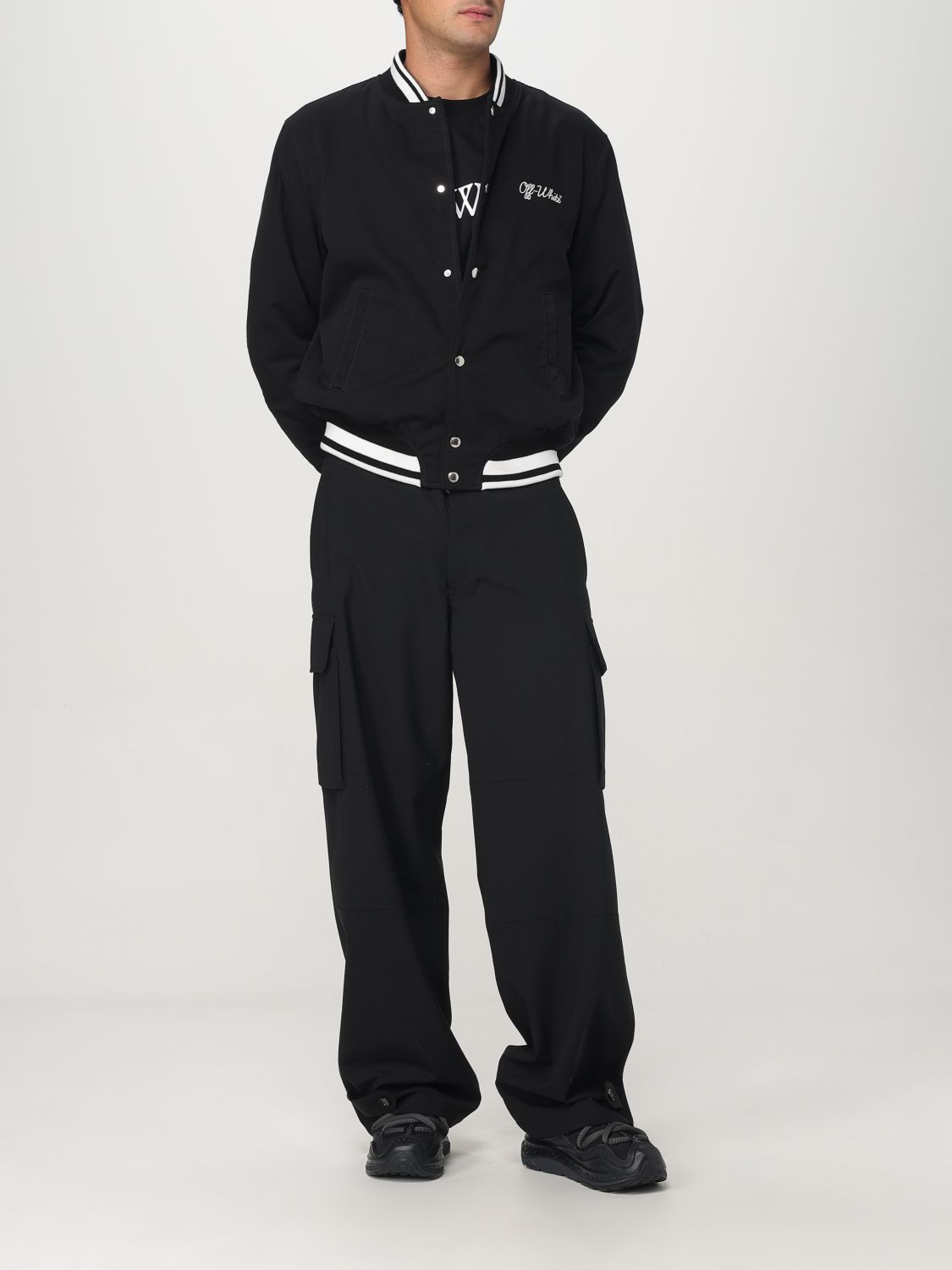 T-Shirt OFF-WHITE Men color Black