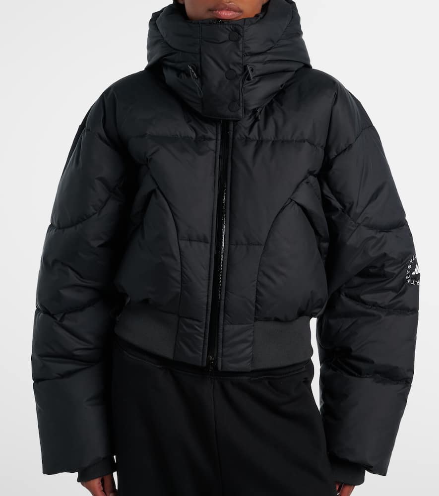 Cropped puffer jacket