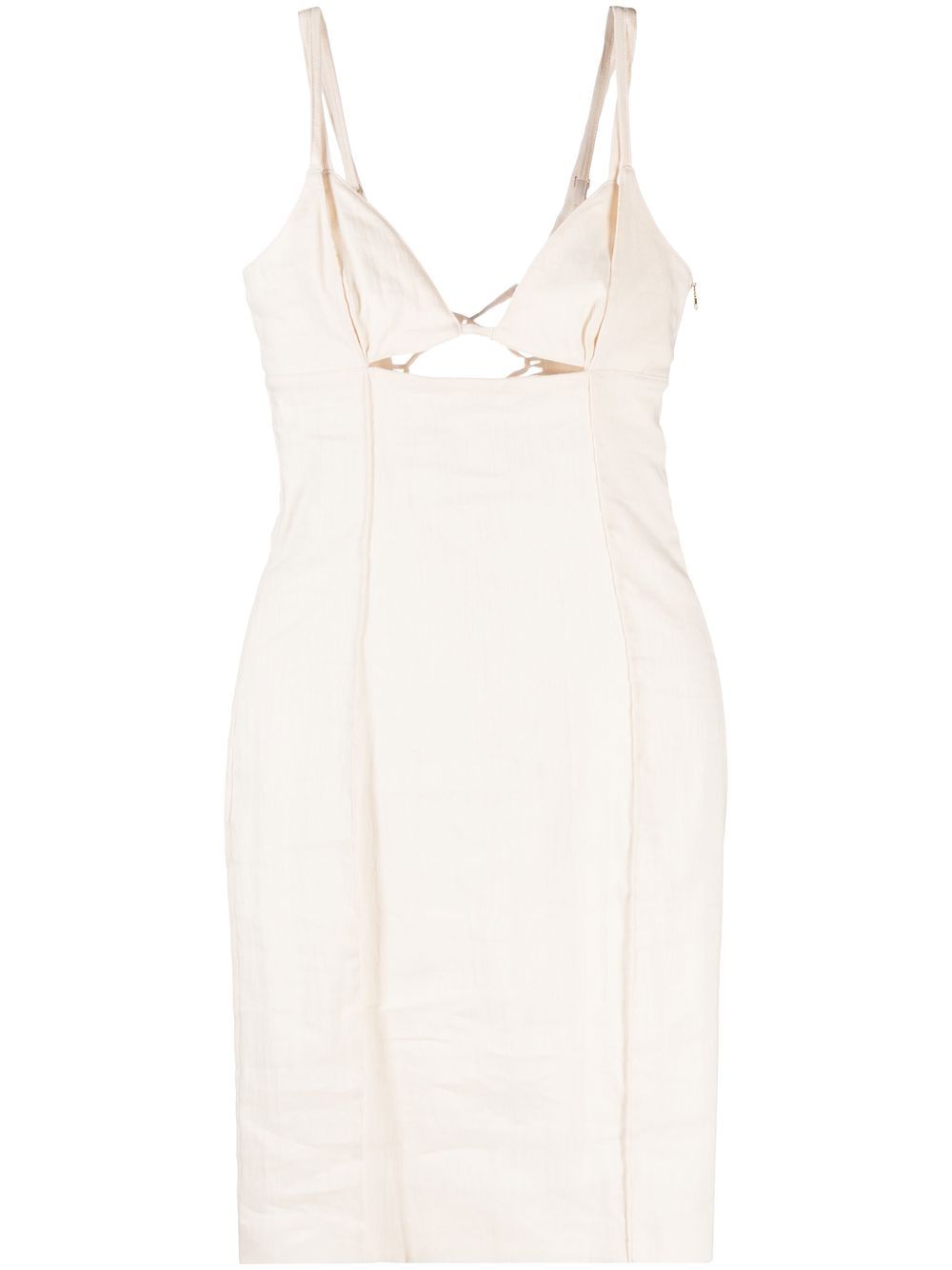 Tubino schiena scoperta dress - Neutrals