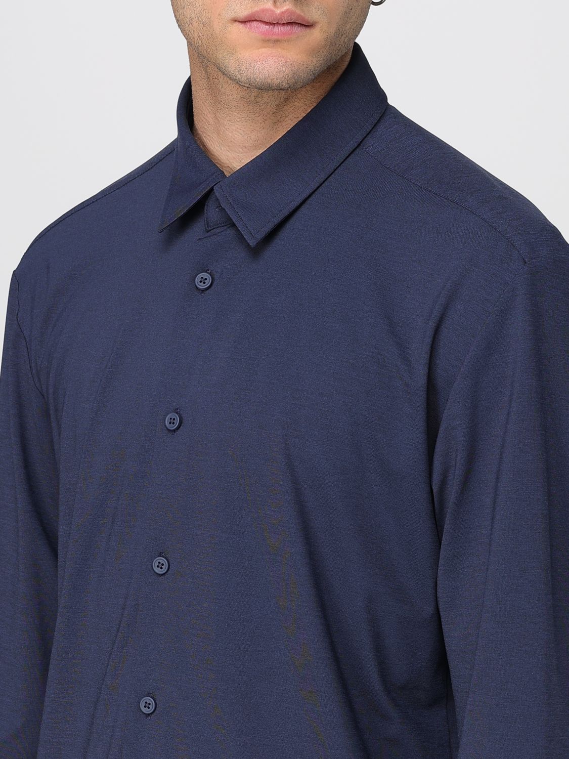Shirt BOSS Men color Blue