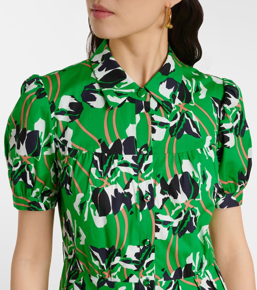 Jonah printed cotton maxi dress