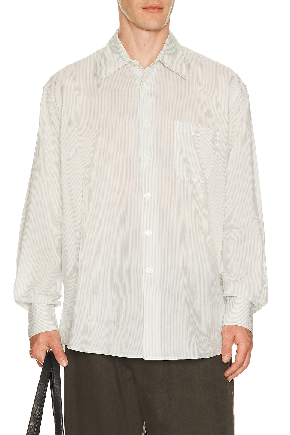 Men's Stripe Above Shirt in Index Stripe