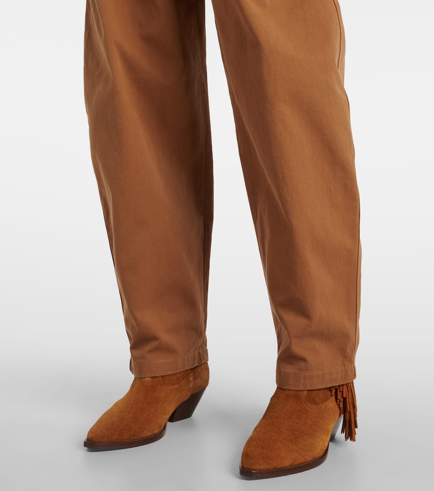 Oumaya barrel-leg jeans