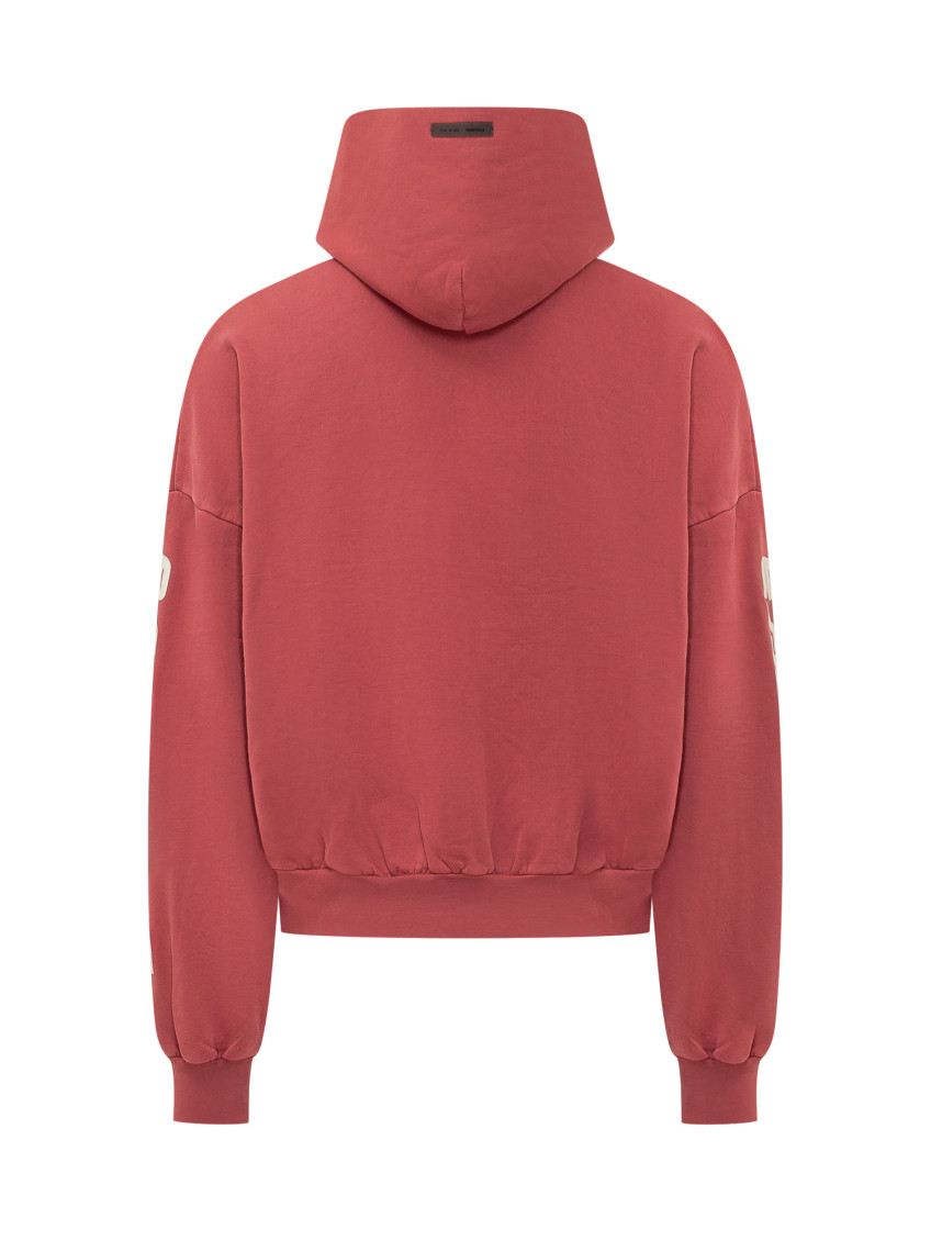 Red Logo Hoodie