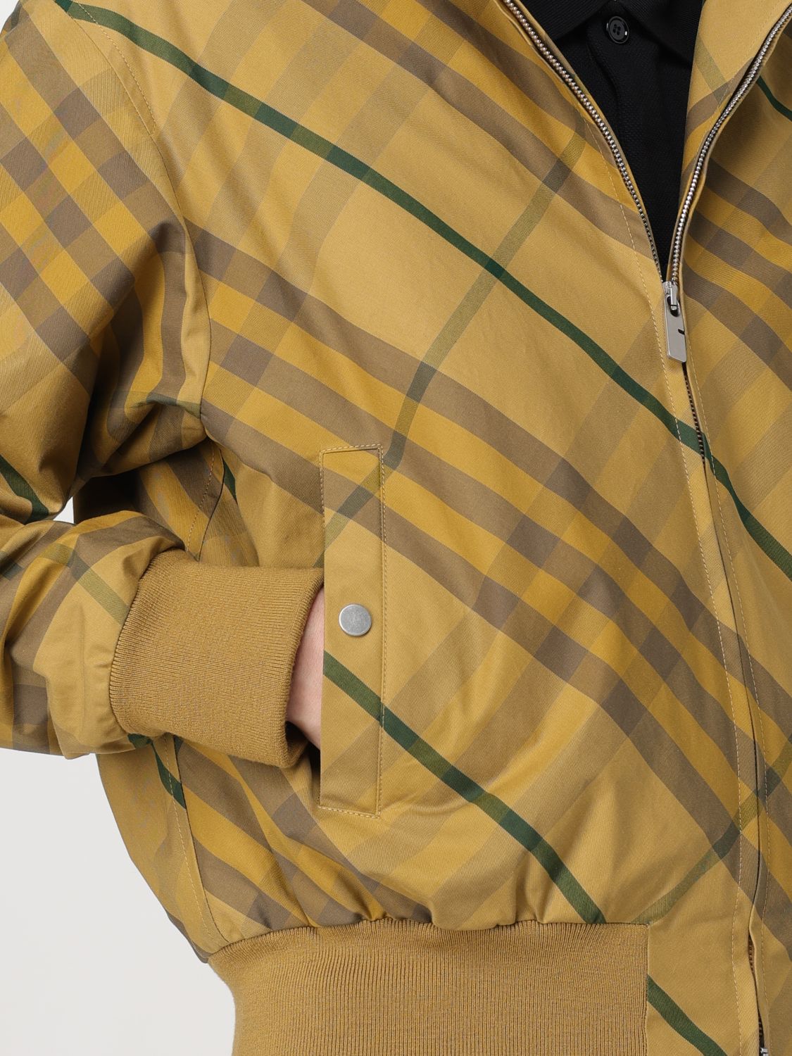 Coat Men color Yellow
