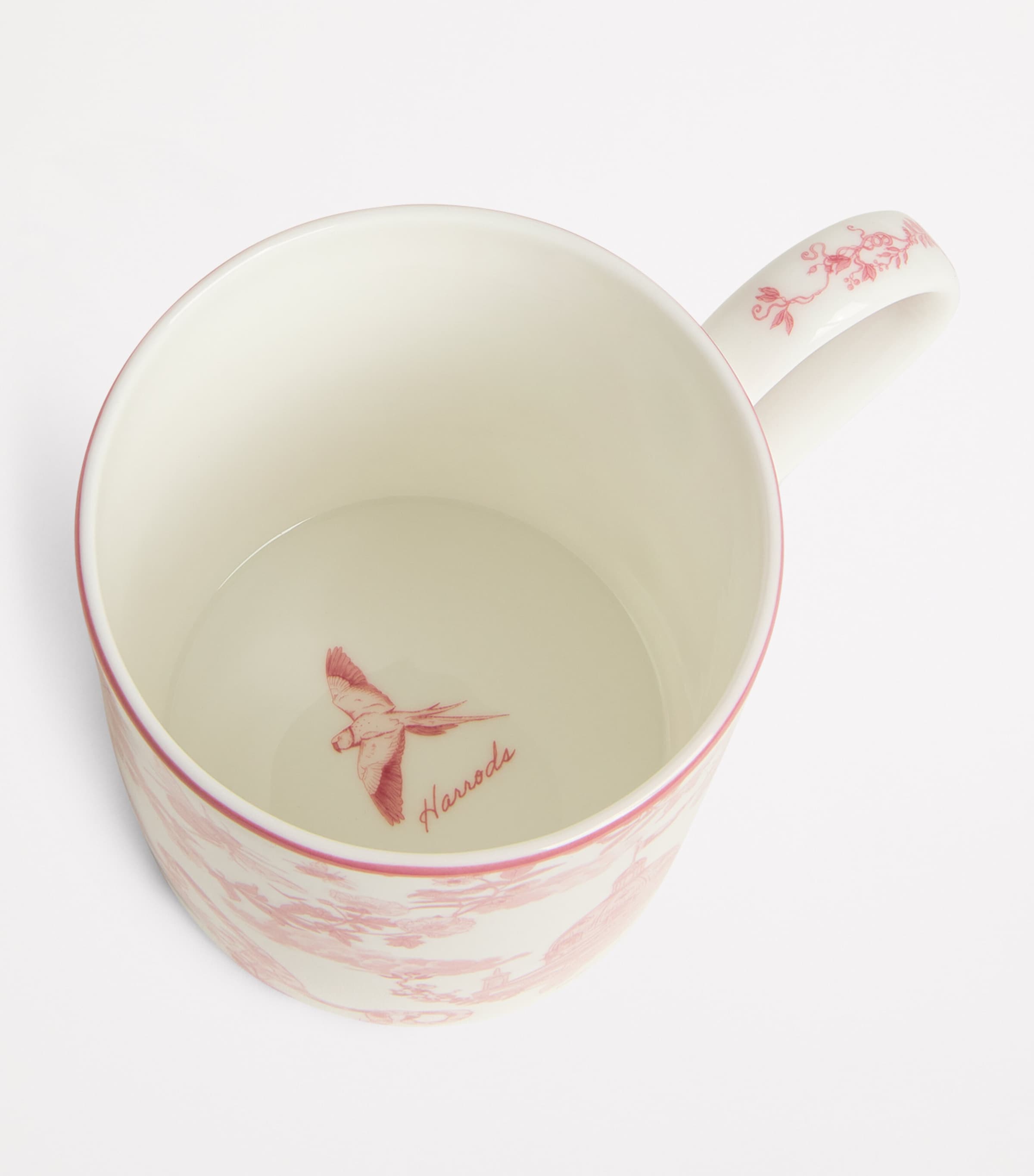 Harrods Bone China Toile Mug
