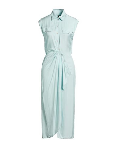 Woman Maxi dress Turquoise Size 4 Viscose