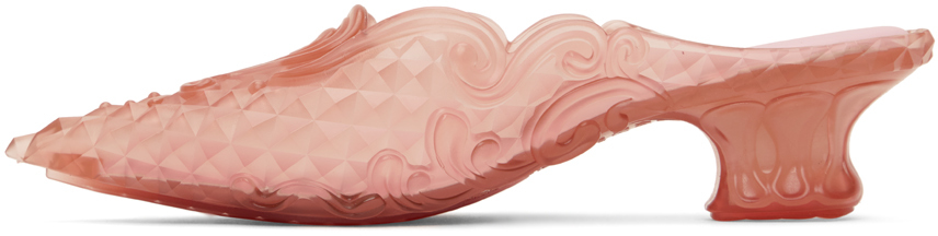 Pink Melissa Edition Point Mules