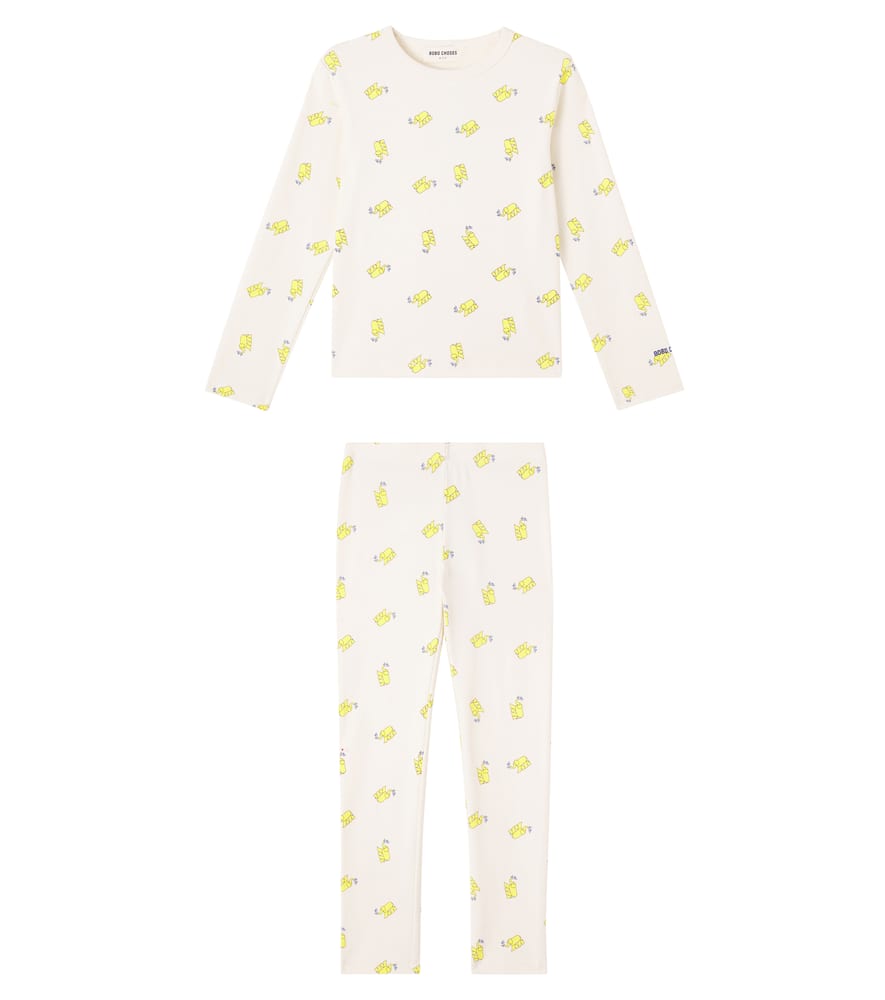 Printed cotton pajamas