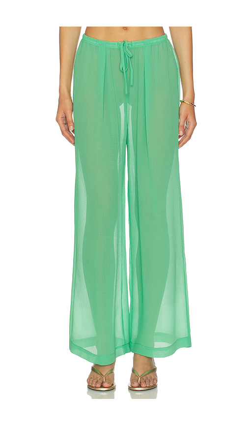 Solid & Striped The Ashling Pant in Green. - XS also in