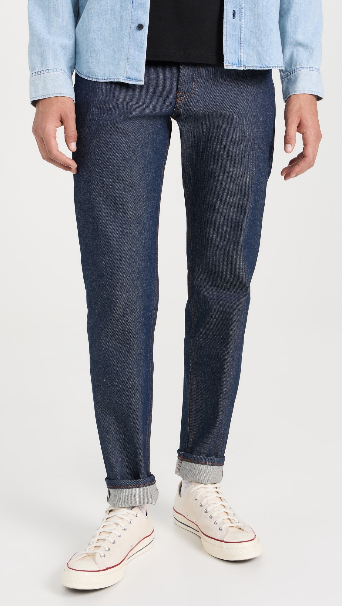Easy Guy Natural Indigo Selvedge Jeans Natural Indigo
