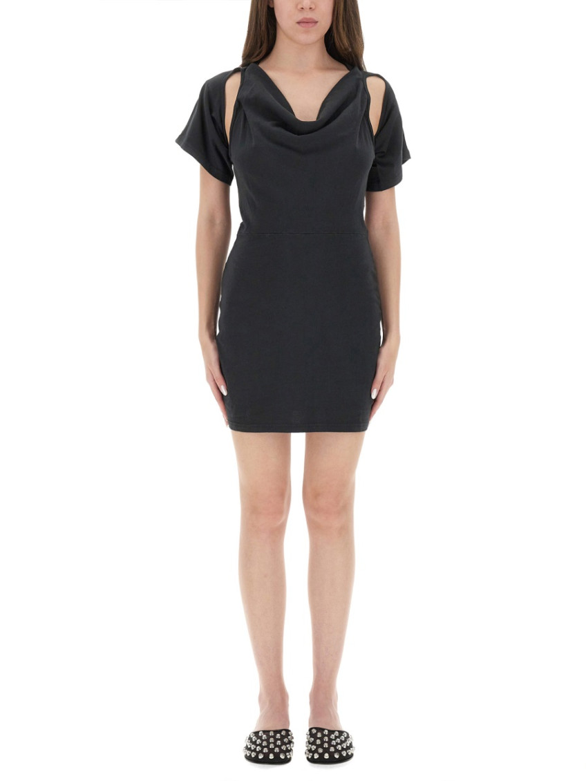 "Deconstructed" Short Dress
