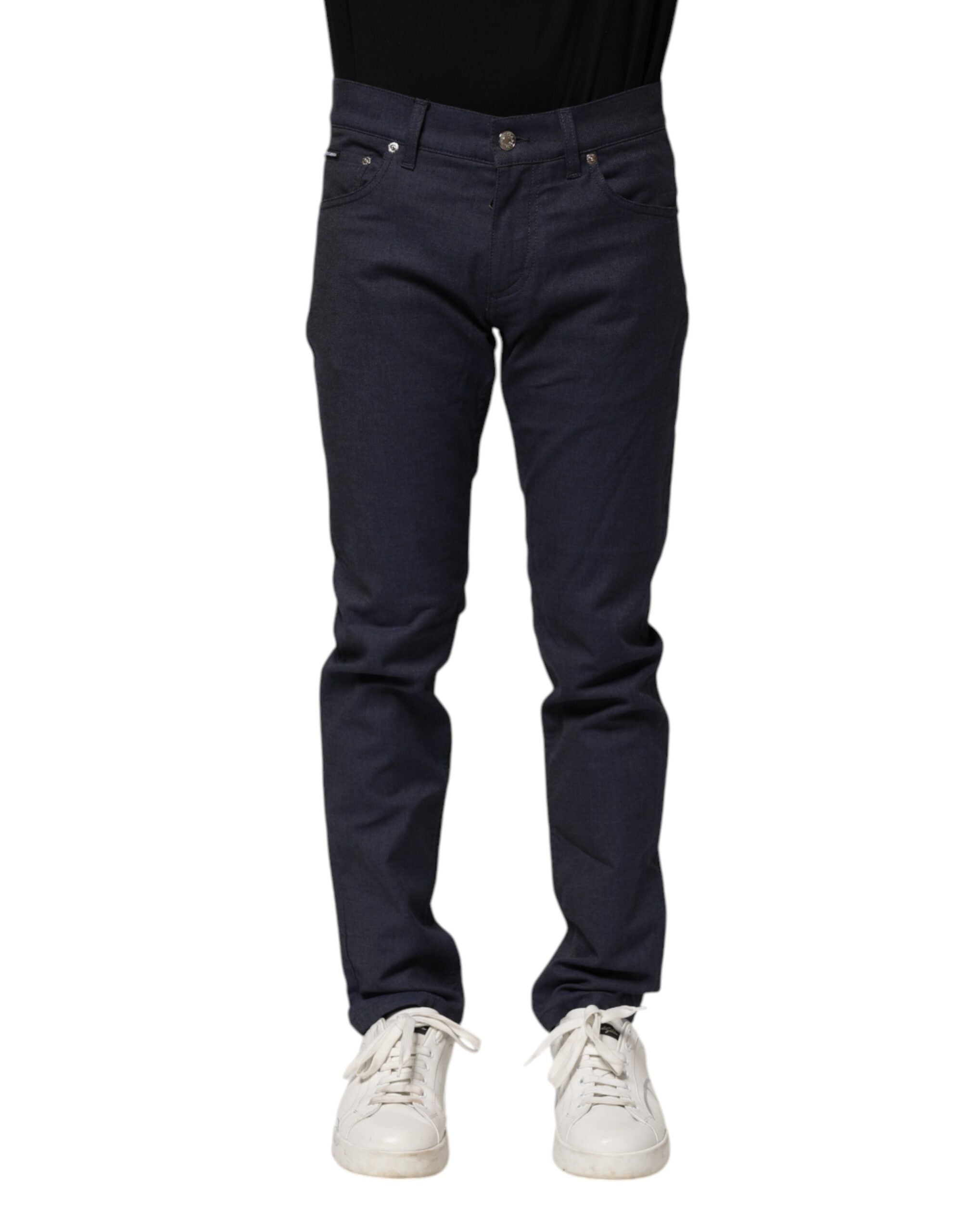 Skinny Denim Jeans — Navy