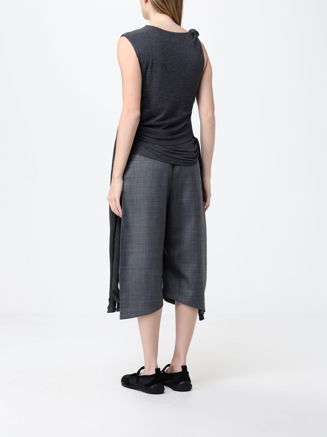 Top Woman color Grey