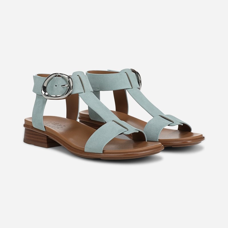 Women's Brandy Sandals (Spring Clover Green Suede)