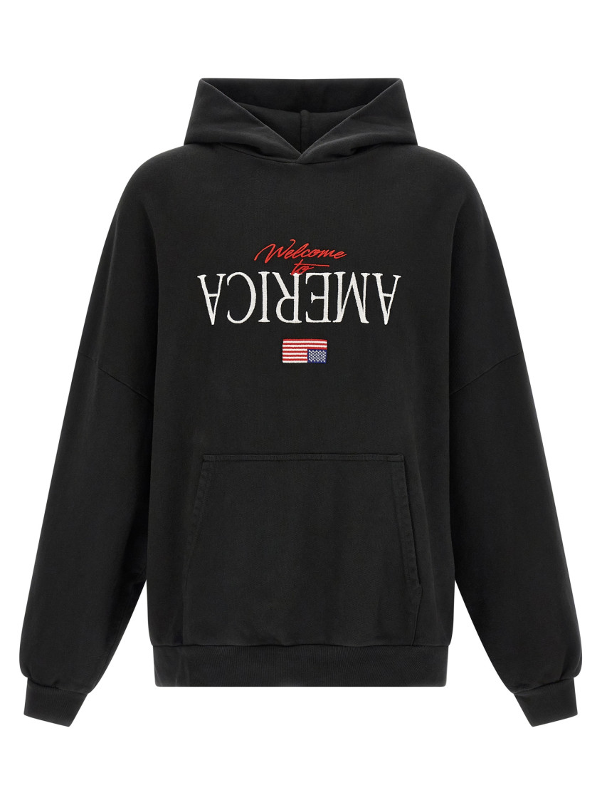 Welcome To America-hooligan Hoodie