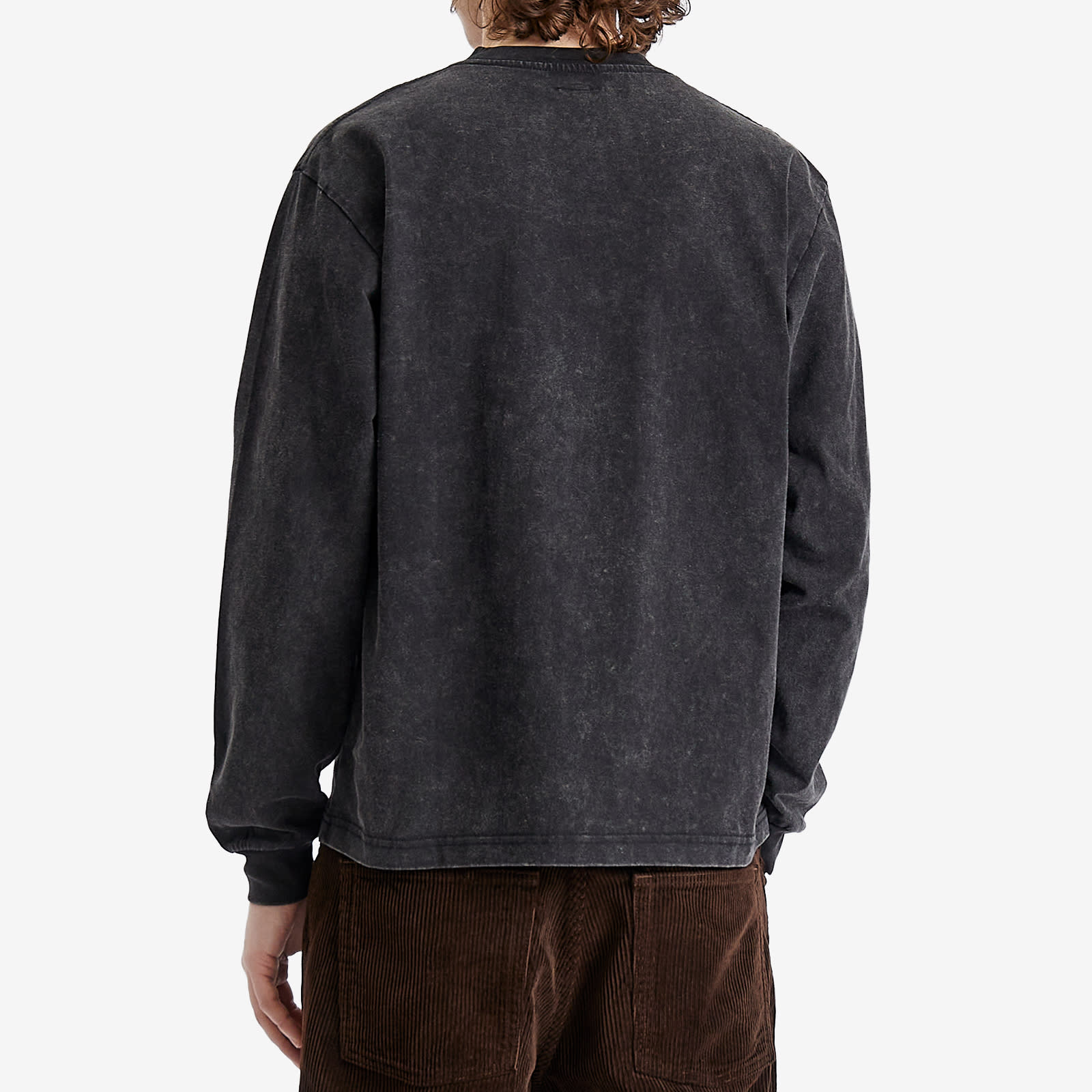 Heresy Men's Tome Longsleeve T-Shirt in Ash