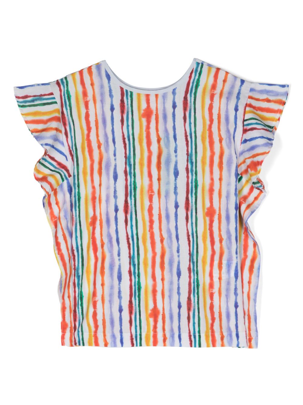 Cayla cotton tunic top - Blue