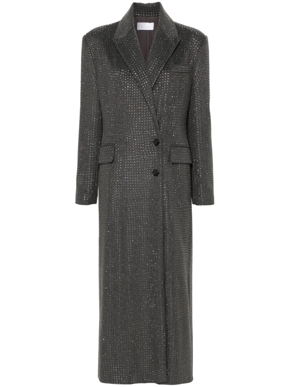 Sequinned coat - Grey
