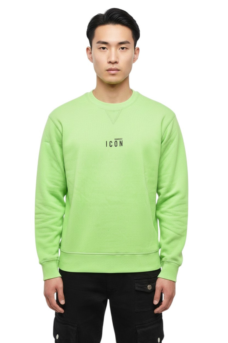 Green Crew Neck Sweatshirt