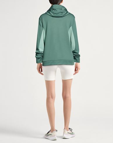 Woman Sweatshirt Green Size L Polyester, Viscose, Elastane