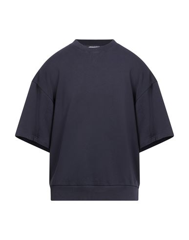Man Sweatshirt Navy Size S Cotton