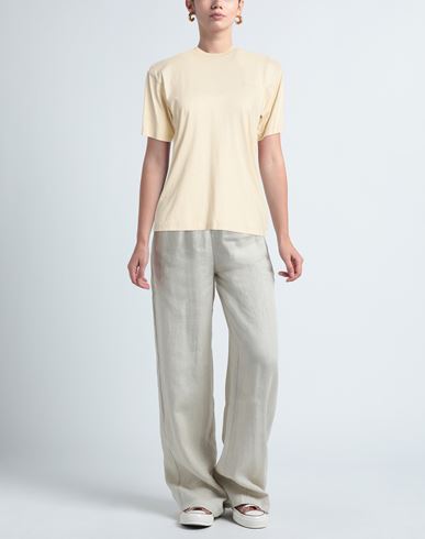 Off-white Woman T-shirt Beige
