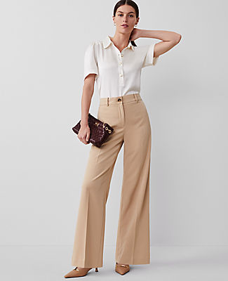 Ann Taylor The Petite Perfect Wide-Leg Pant