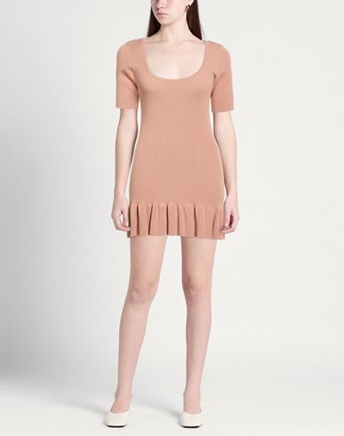 Woman Mini dress Blush Size ONESIZE Viscose, Acrylic, Elastane