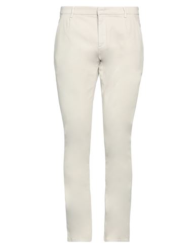 Man Pants Beige Size 29 Cotton, Elastane