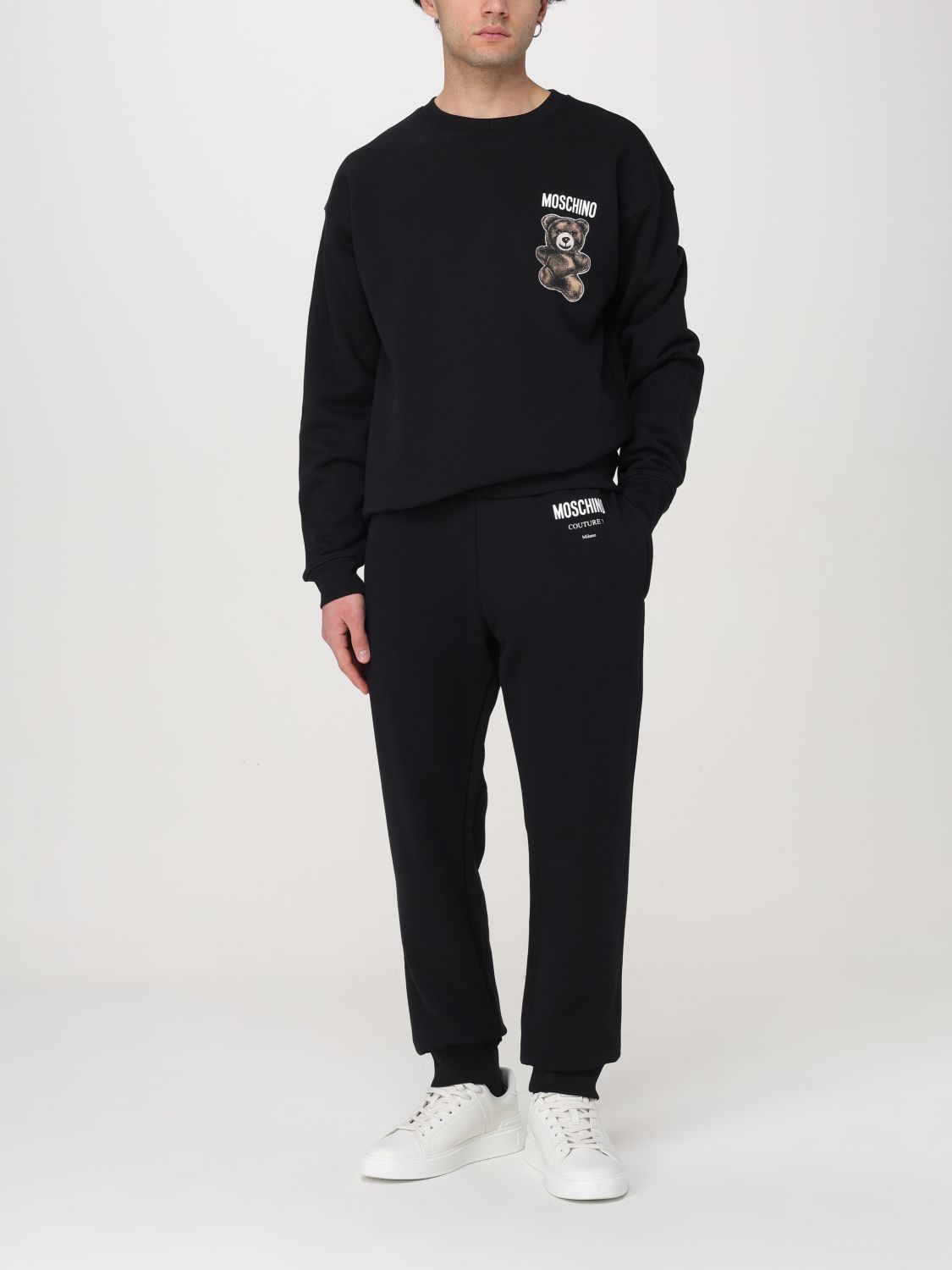 Pants Men color Black
