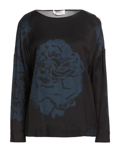 Woman Top Black Size 4 Viscose