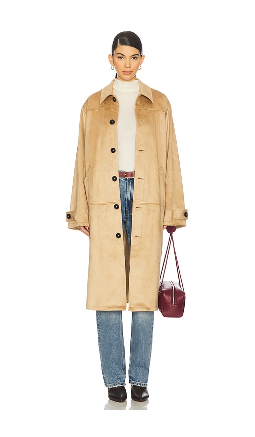 Lovers and Friends Christina Trench Coat in Taupe. - XXS also in L, M, S