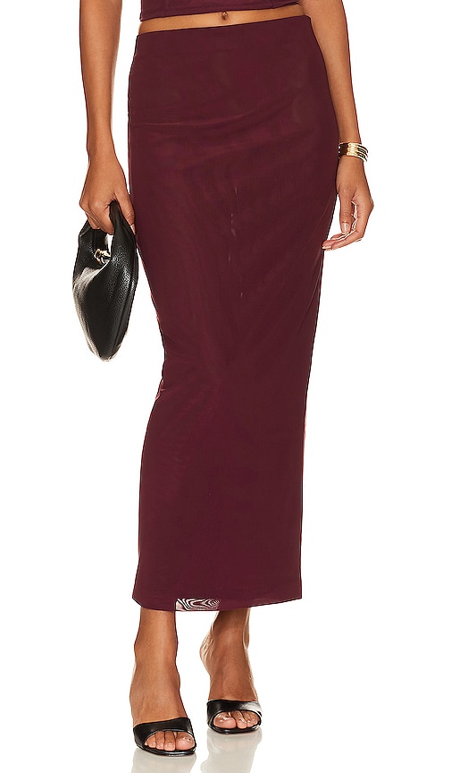 Camila Coelho ROCK OSIRIS in Burgundy. Größe XS. Also in